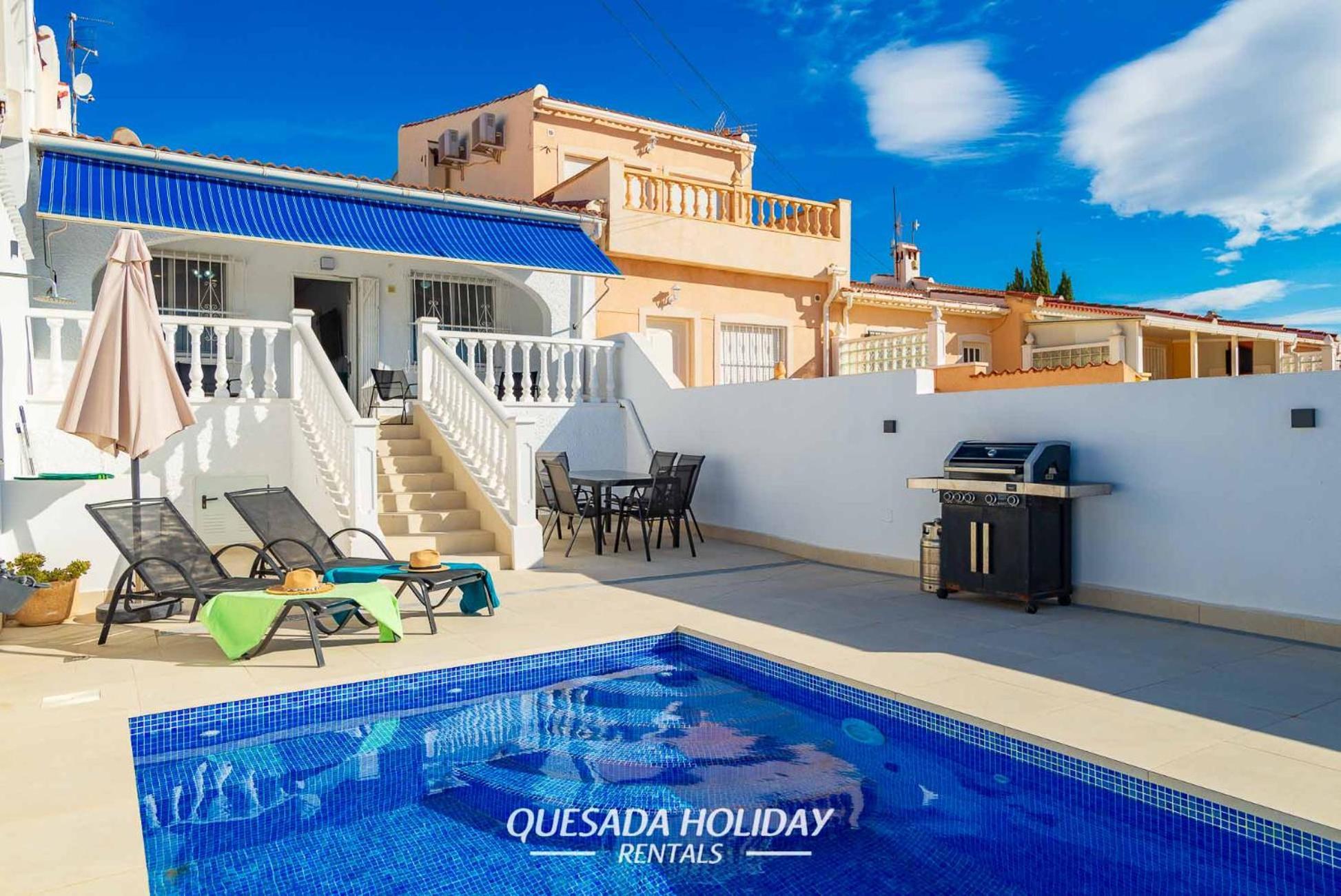 Semi-Detached Villa Costa Balear Private Pool & Views Ciudad Quesada Bagian luar foto